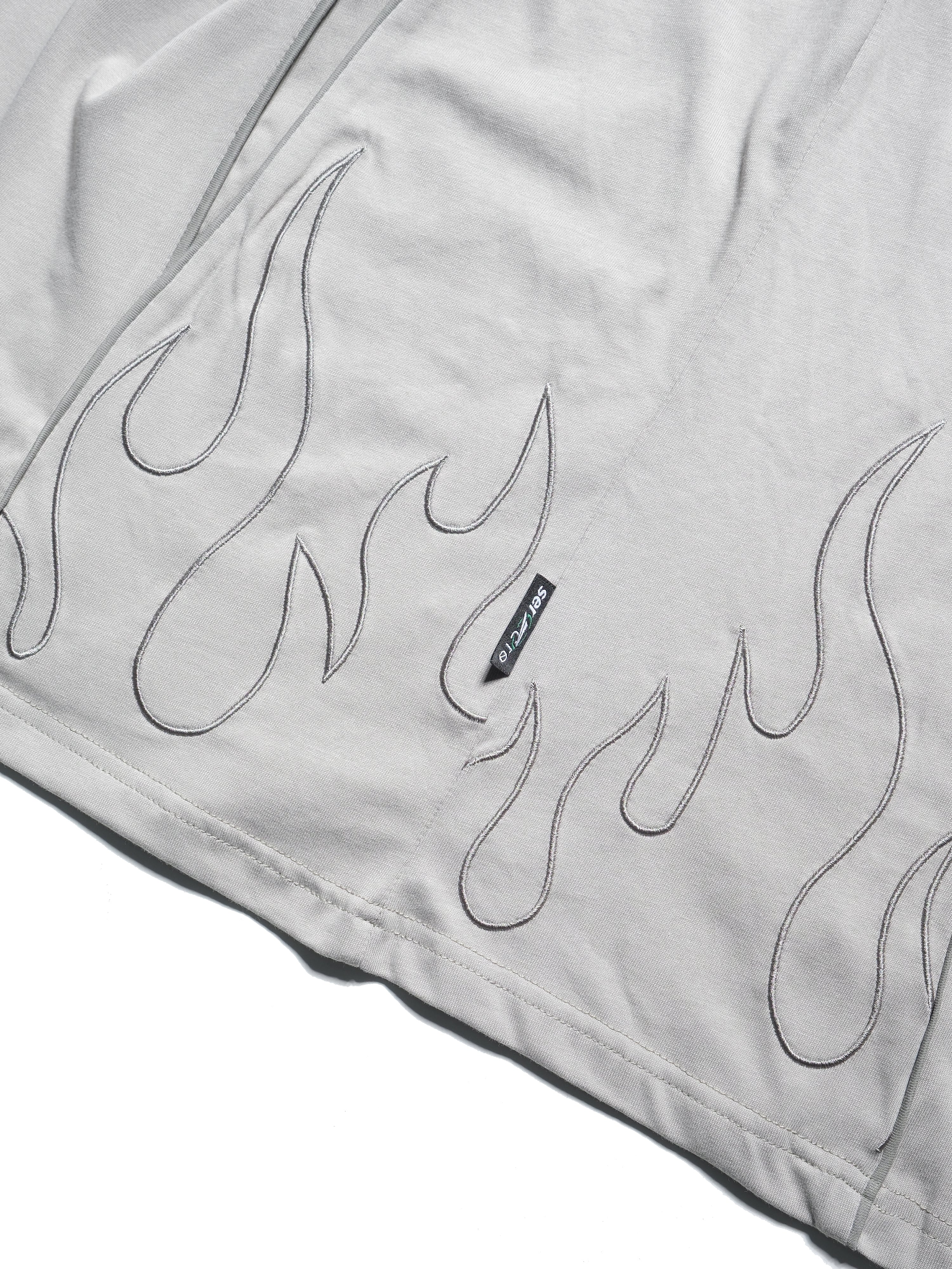 OCTO x SENSE S25-OS-MT2 Fire T-Shirt (Bright Grey)