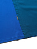 S24  / C-04-T   Dual Stitching Oversized T-shirt  (Aegean Blue)