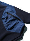 Capsule 02 / CST-123 Discrete Nylon Hoodies  (Navy)