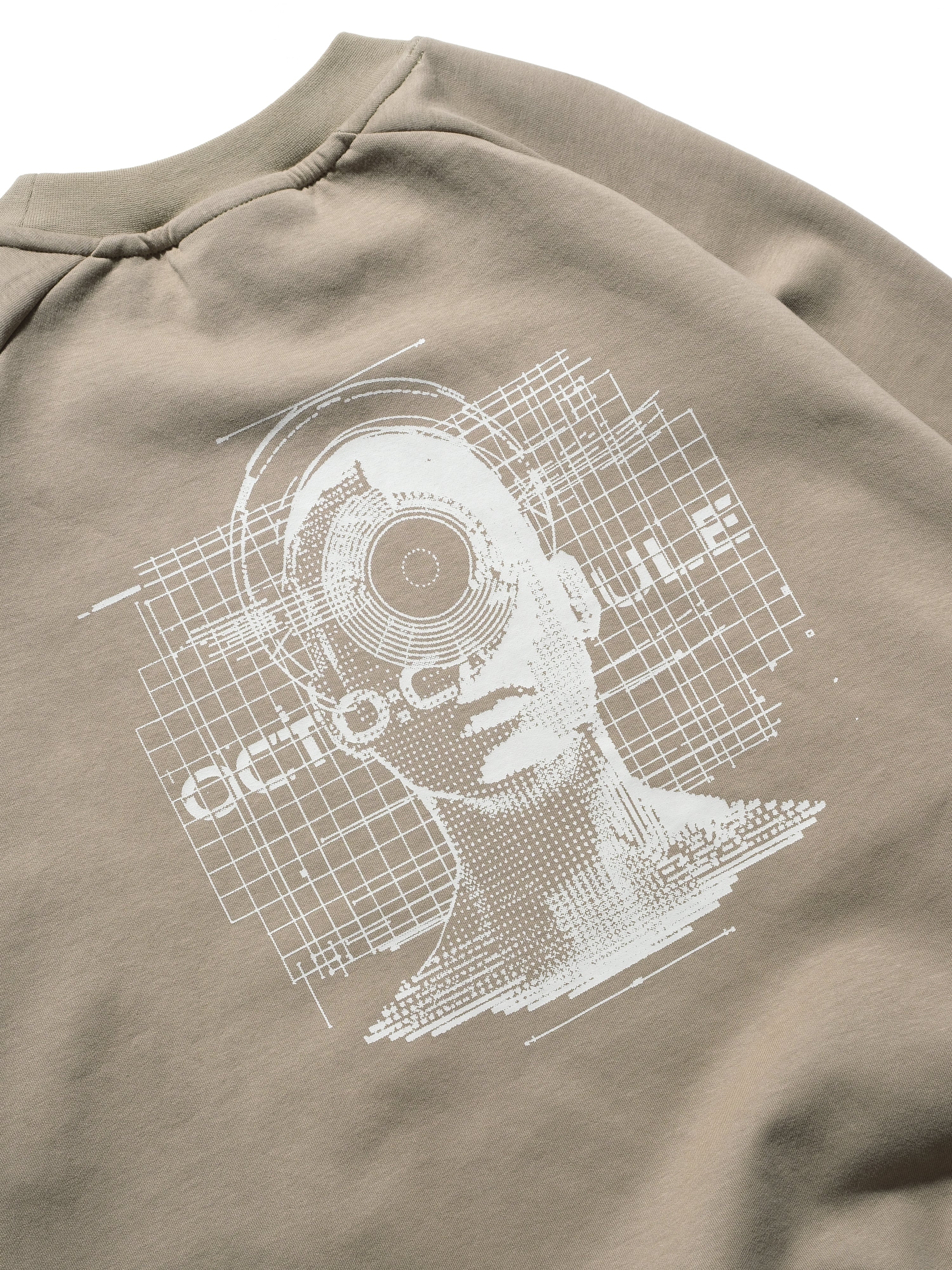 A24-CS-01-H   Futuristic Sweater (Taupe Khaki)