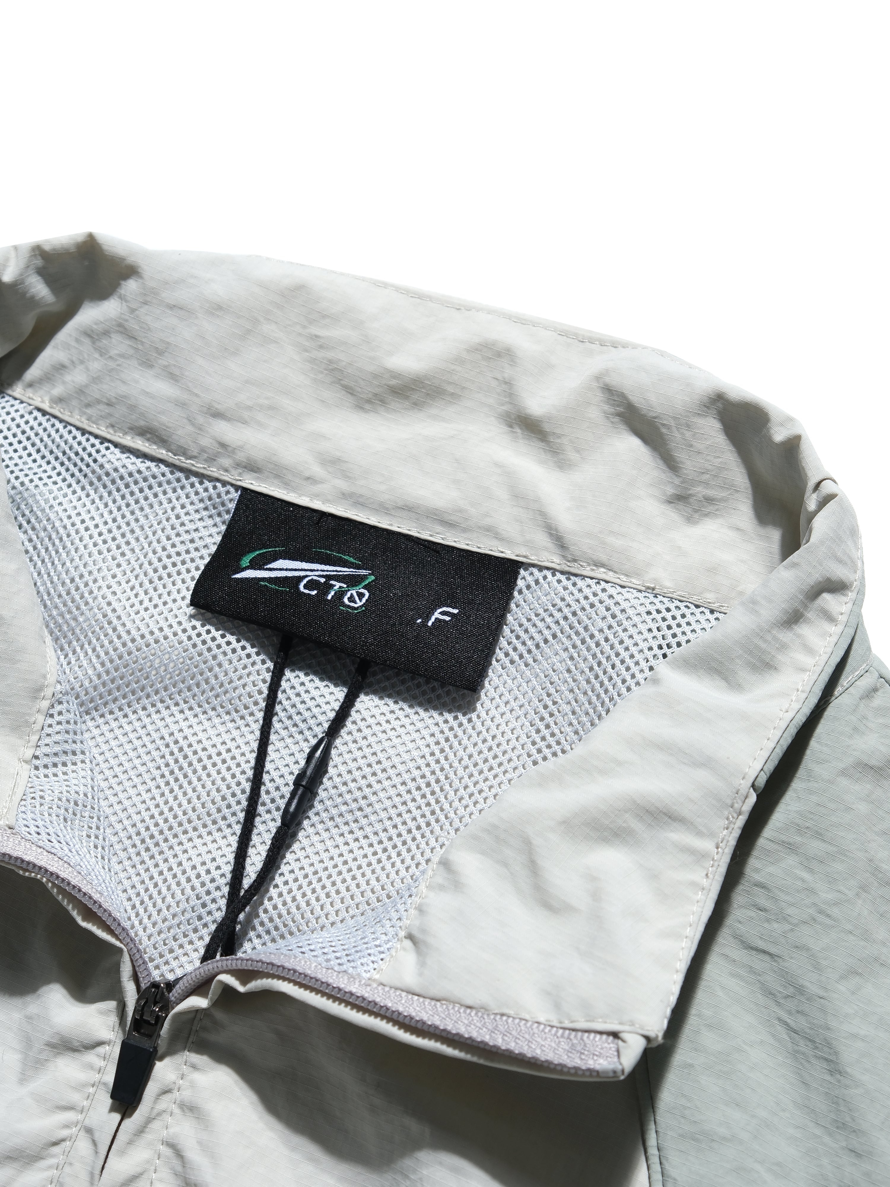 OCTO x SENSE S25-OS-WT2 Half-Zip Track Top (Ivory)