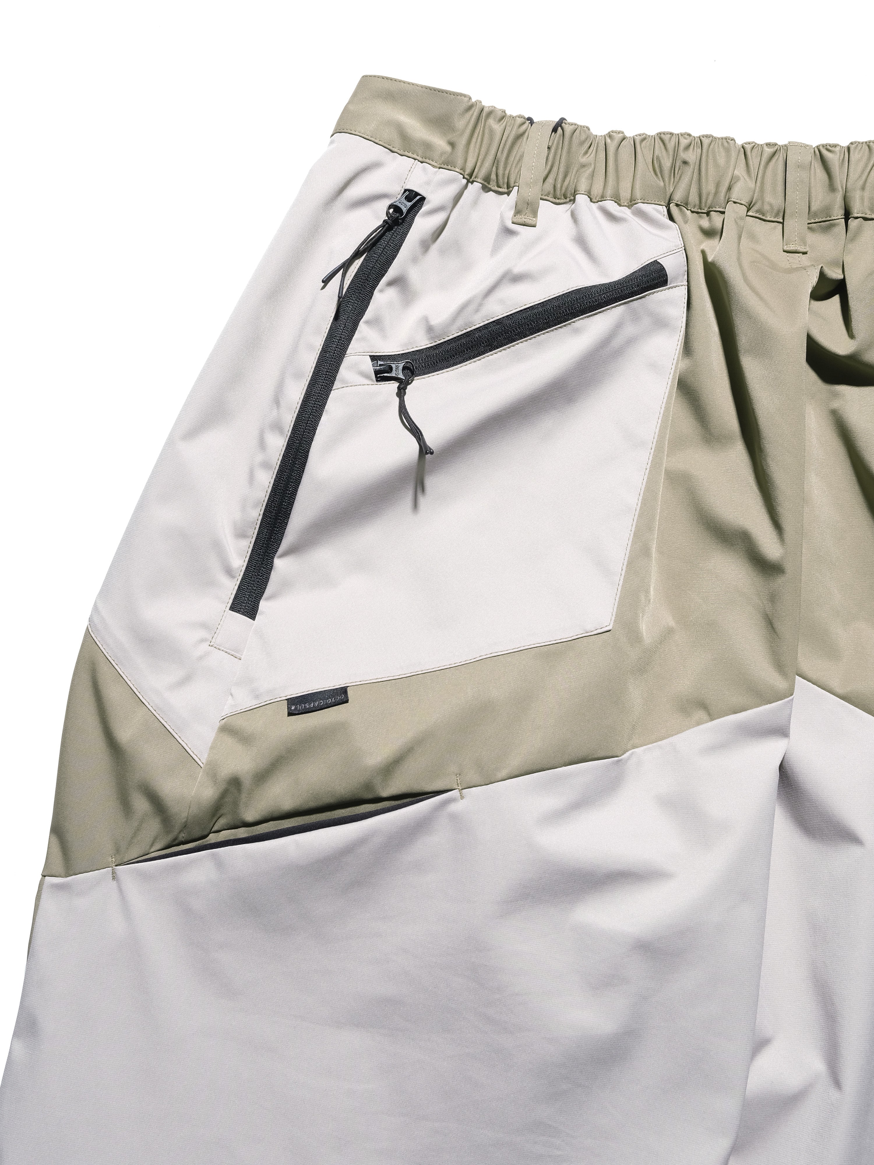 Capsule 02 / CSP-126 Discrete Nylon Pants   (Sand Green)
