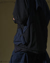 PRE - SEASON  — PT23-012 Detachable Dual Form Shirt (Navy)