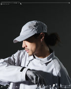 AW23 / 04 —J23-026  Oblique deformation Blazer (Bright Grey)
