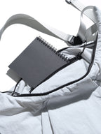 S24 / C-01B  TYPE OF SCALE Crossbody Bag (Bright Grey)
