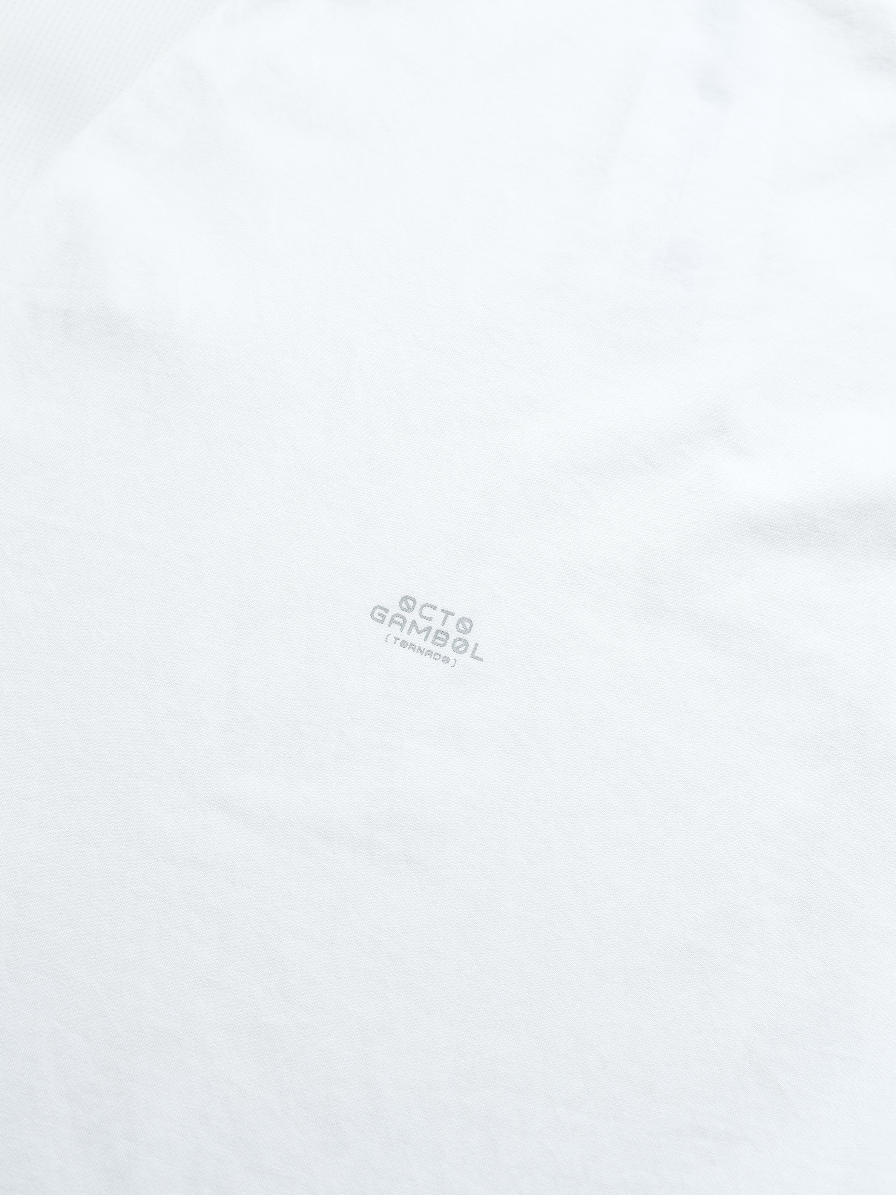 S24  / 06 —  T-02  Double Splicing Tornado T-shirt  (White)