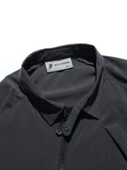 S24  / 14 —  ST-03  Diagonal Sukkiri Shirt  (Iron Grey)