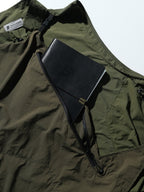 S24  / 05 —  O-01 Trapezoidal Solid Dismantle Vest  (Green)