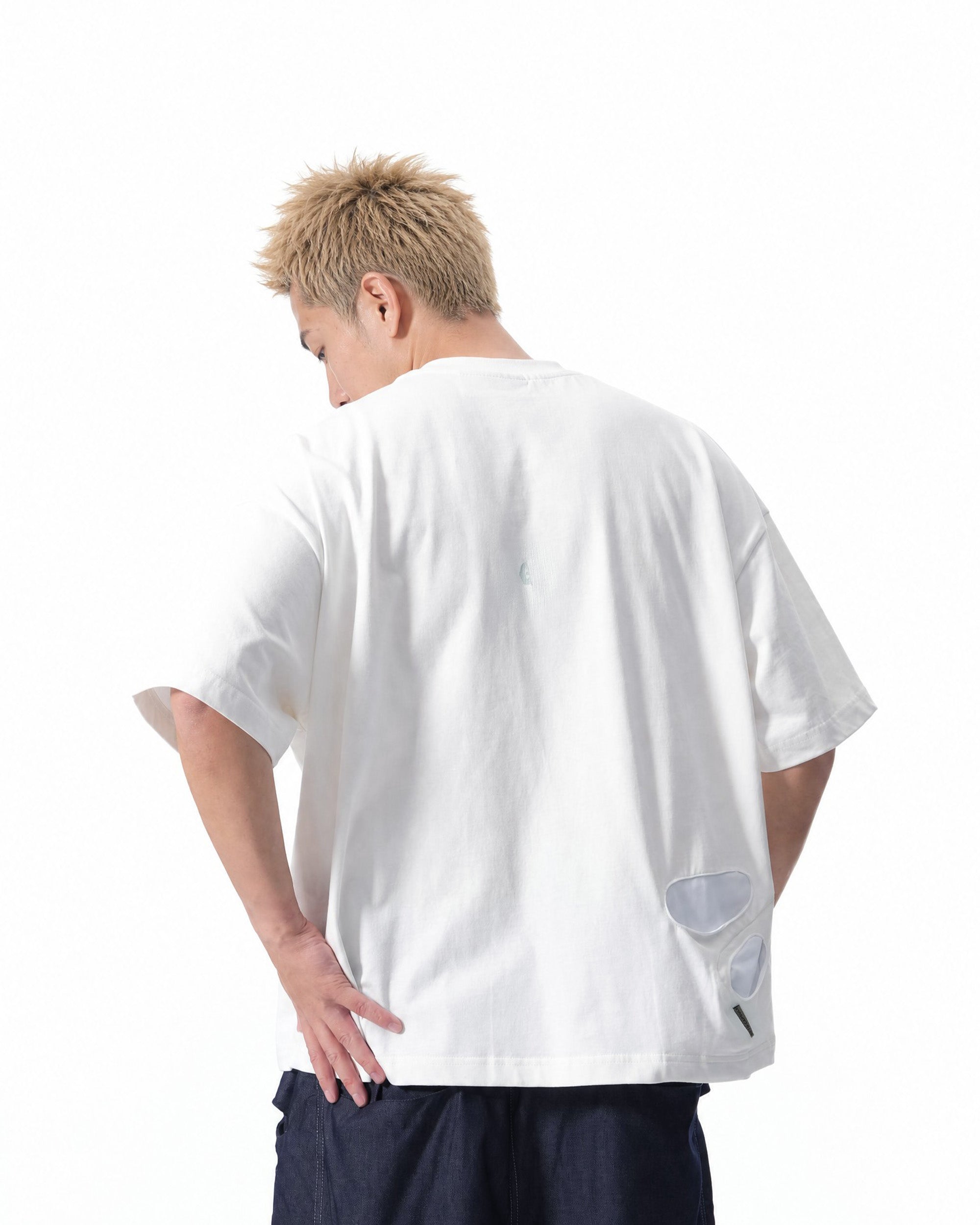 S26-C2-T / Offset Void Tee (White)