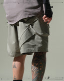 S24 / 02 — S-01  Radial Visor Shorts  (Sage Green)