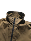 AW23 / 06 —J23-027  Trapezoidal Visor Coach Jacket (Golden Brown)