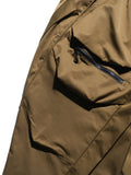 AW23 / 07 —  P23-132 Reverse V-Shape Visor Camber cone Pants  (Golden Brown)
