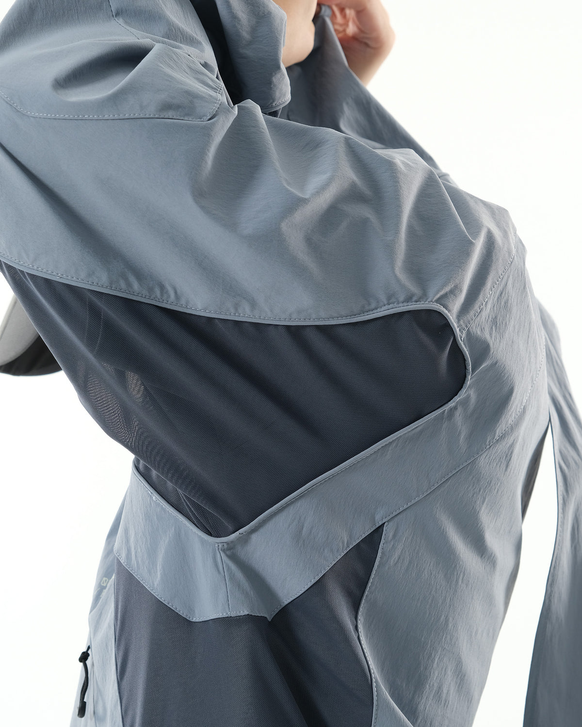 A26-PRE-J / Air Wing Hooded Jacket (Light Blue)