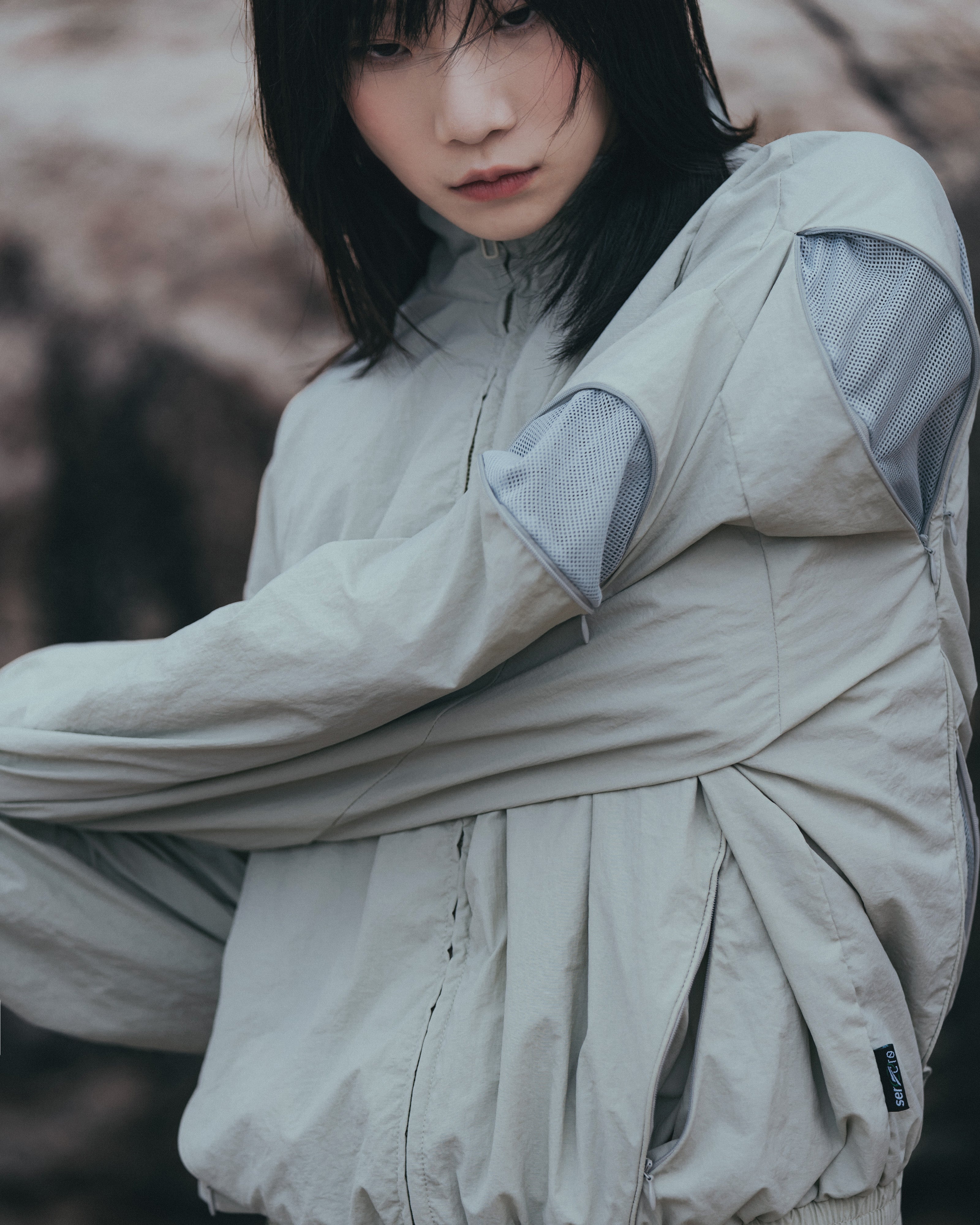 OCTO x SENSE S25-OS-WJ Fissure Technical Jacket (Ivory)