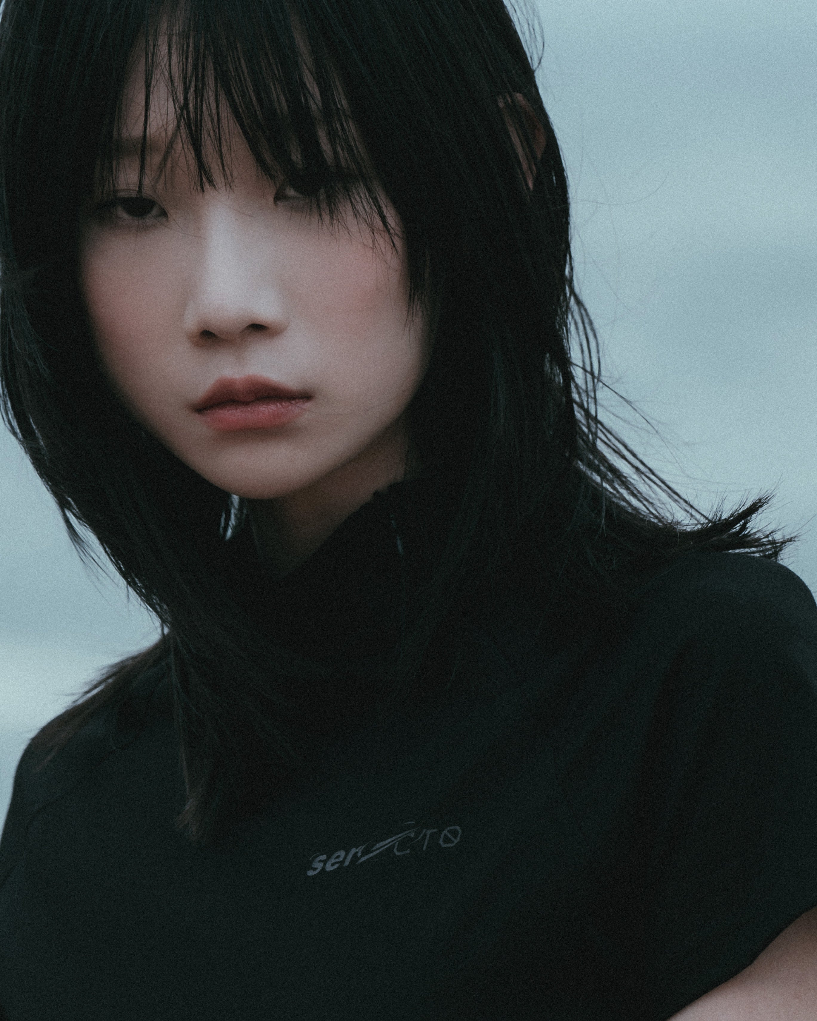 OCTO x SENSE S25-OS-WT1 Zip Cropped Top (Black)