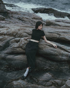 OCTO x SENSE S25-OS-WS Fissure Technical skirts (Black)