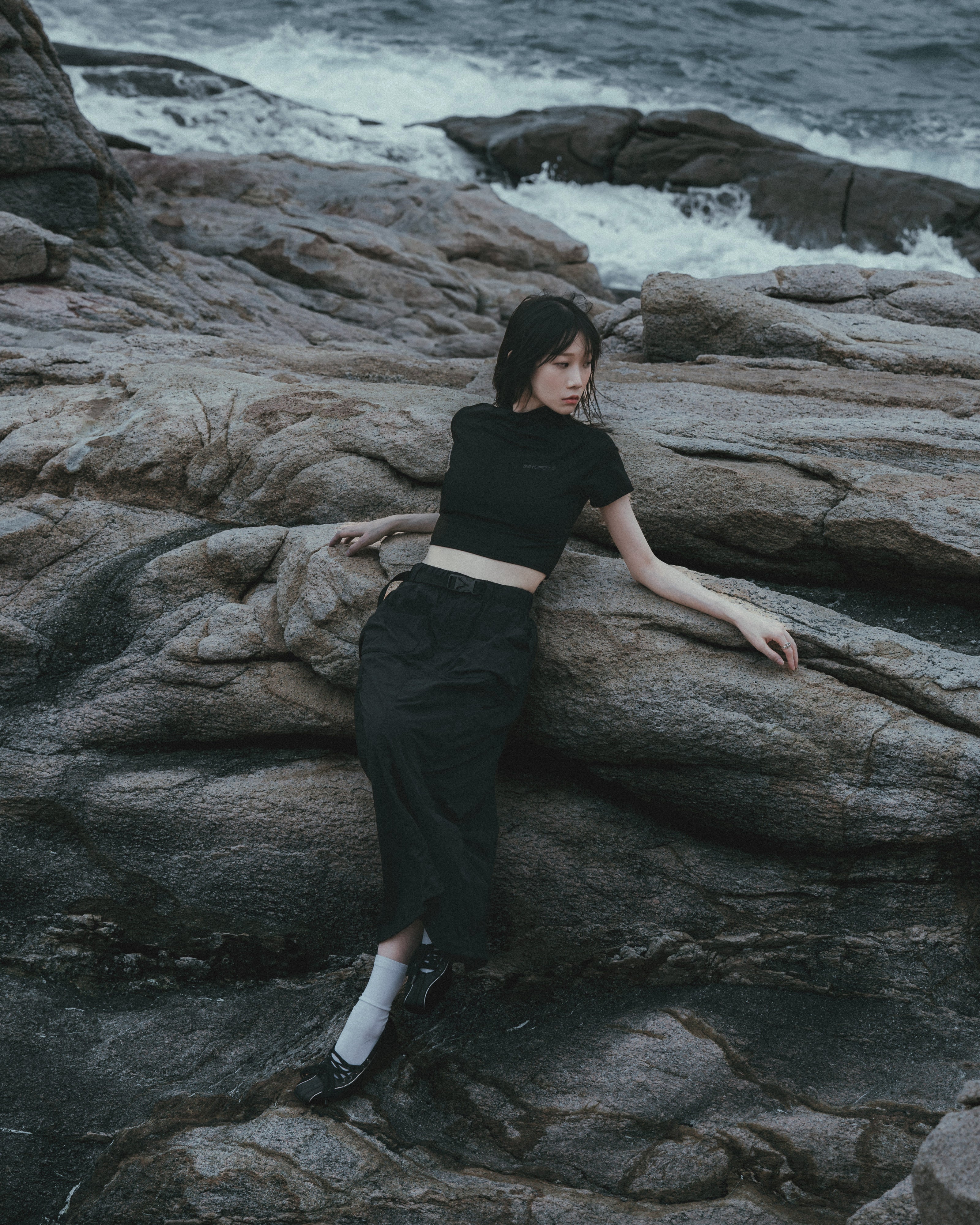 OCTO x SENSE S25-OS-WS Fissure Technical skirts (Black)