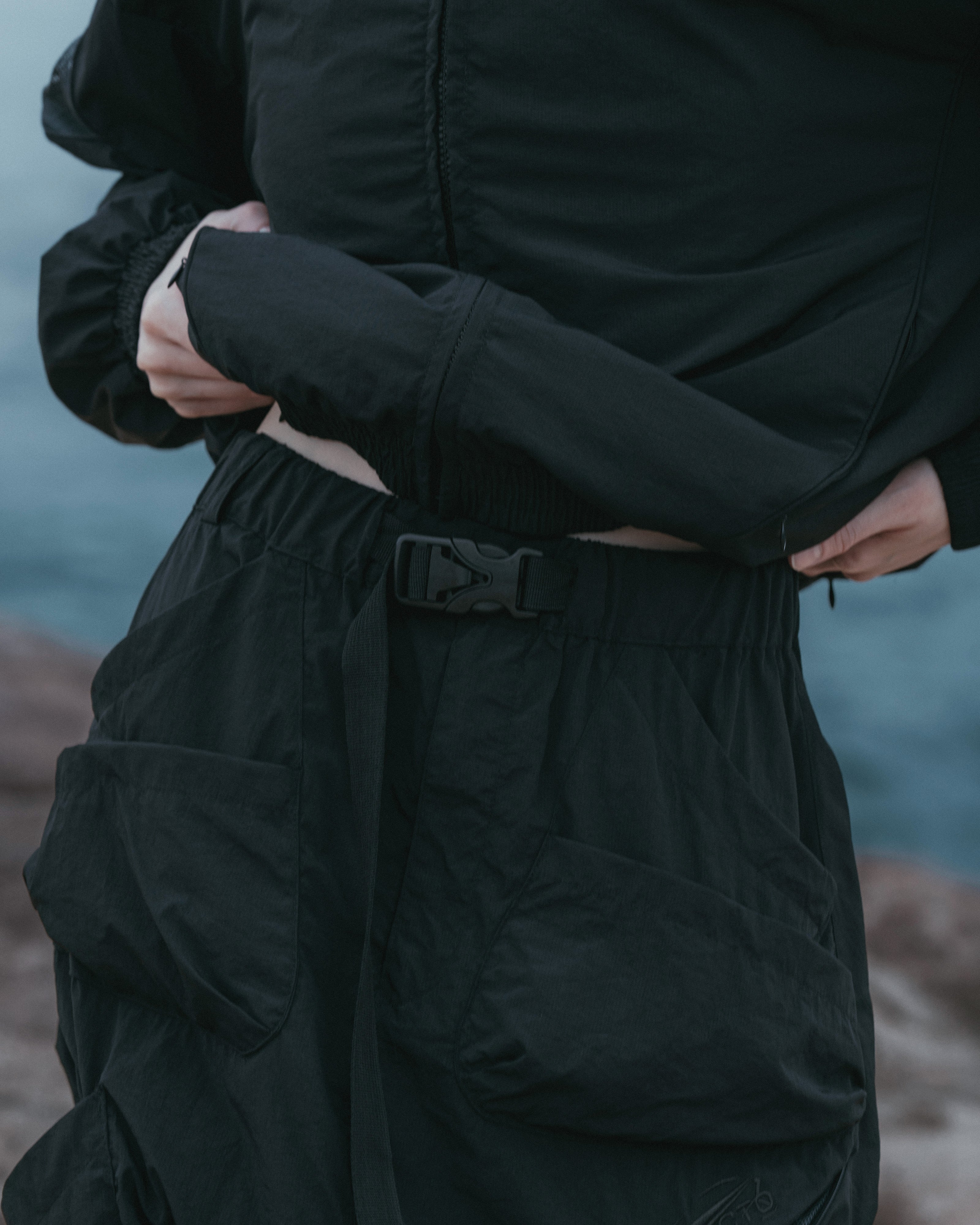 OCTO x SENSE S25-OS-WS Fissure Technical skirts (Black)