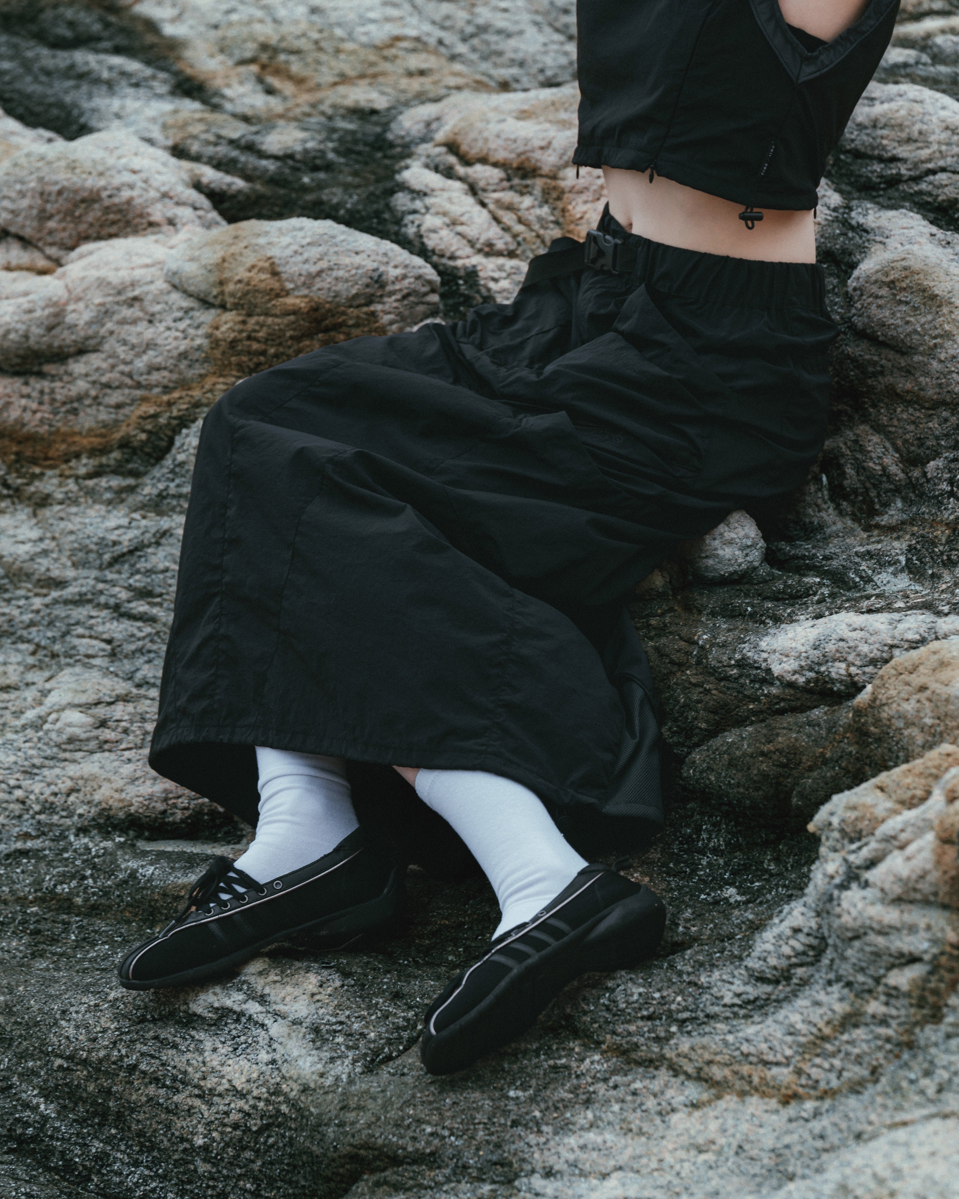 OCTO x SENSE S25-OS-WS Fissure Technical skirts (Black)