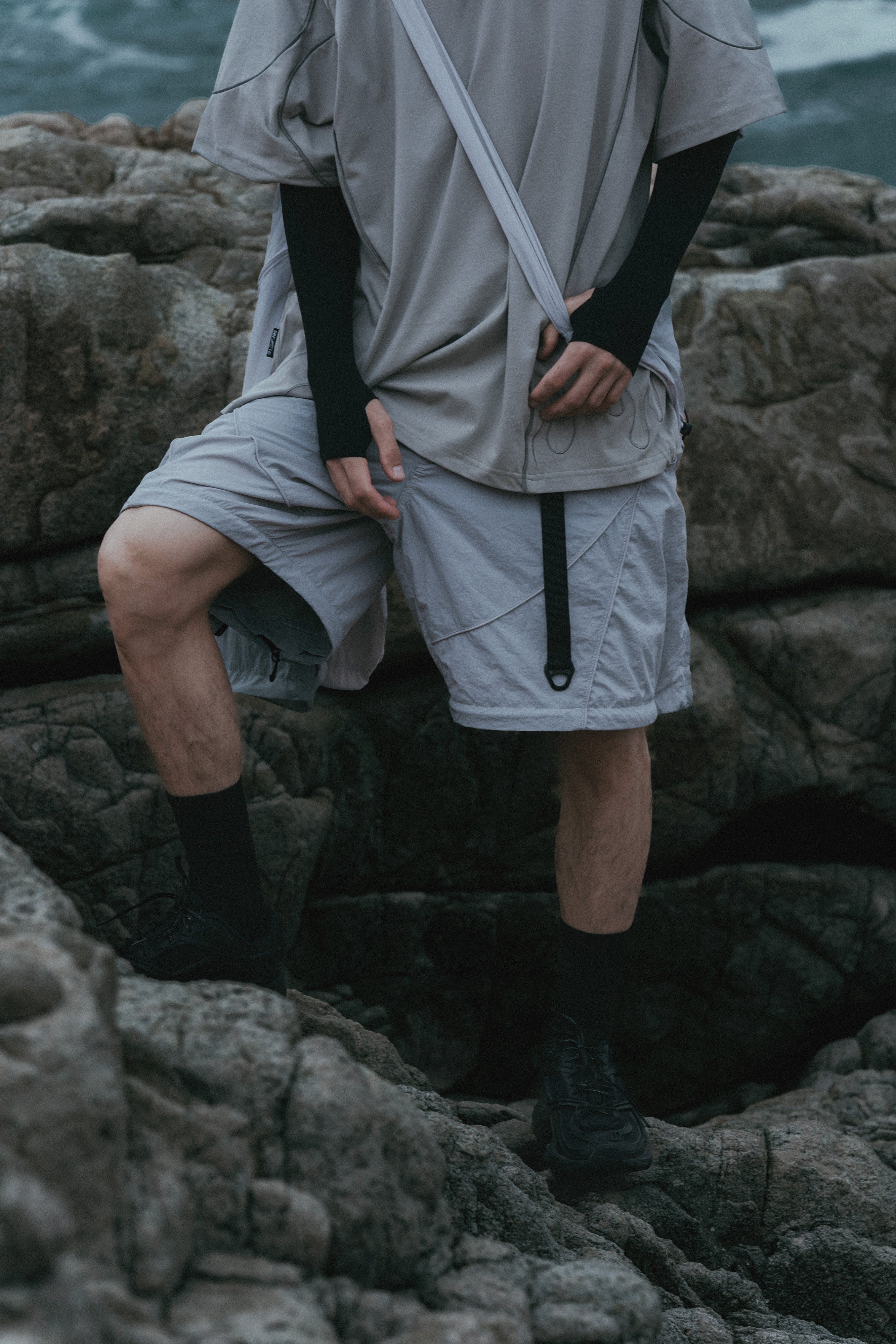 OCTO x SENSE S25-OS-MP Detachable Pants (Bright Grey)