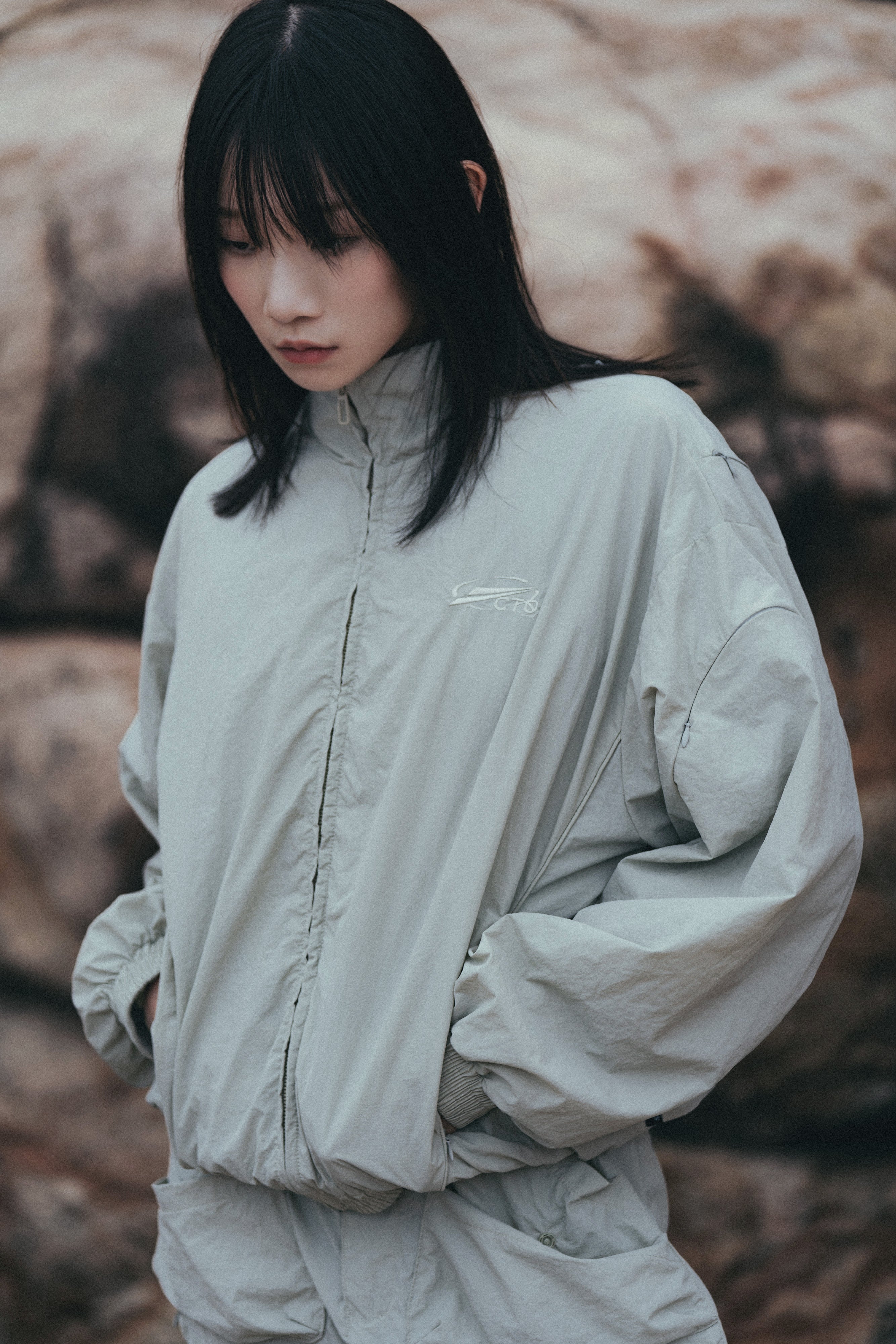OCTO x SENSE S25-OS-WJ Fissure Technical Jacket (Ivory)