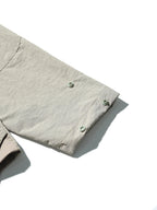 AW23 / 01 — T23-073  Trapezoidal Stereo Visor Shirt (Sand)