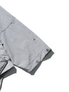 AW23 / 01 — T23-073  Trapezoidal Stereo Visor Shirt (Grey)