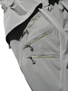 AW23 / 02 —  P23-130 Trapezoidal V-Shape Visor Arc Wide Pants  (Pewter Green)