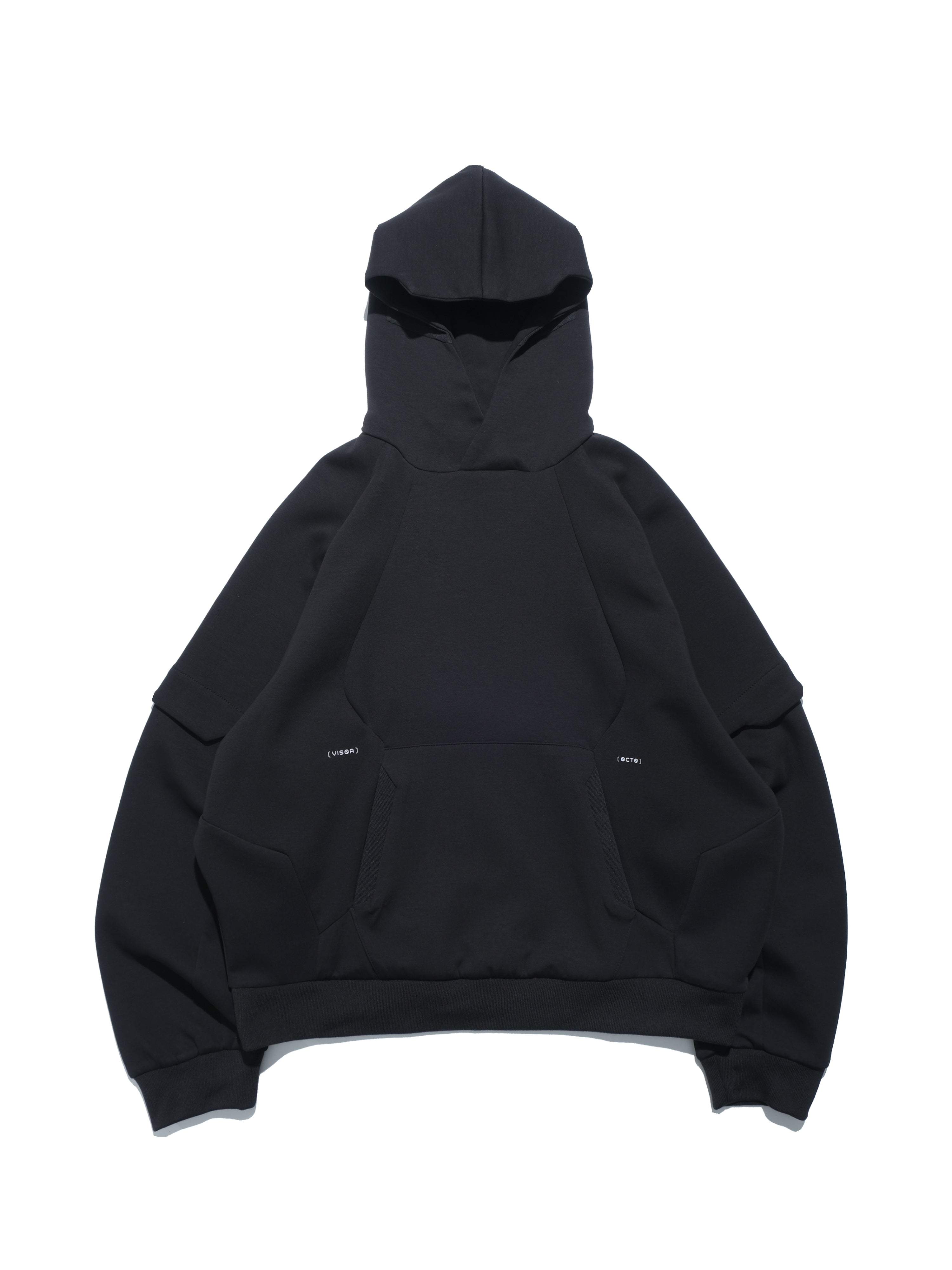 S1/ A25-H-01 Visor Hoodie (Black)