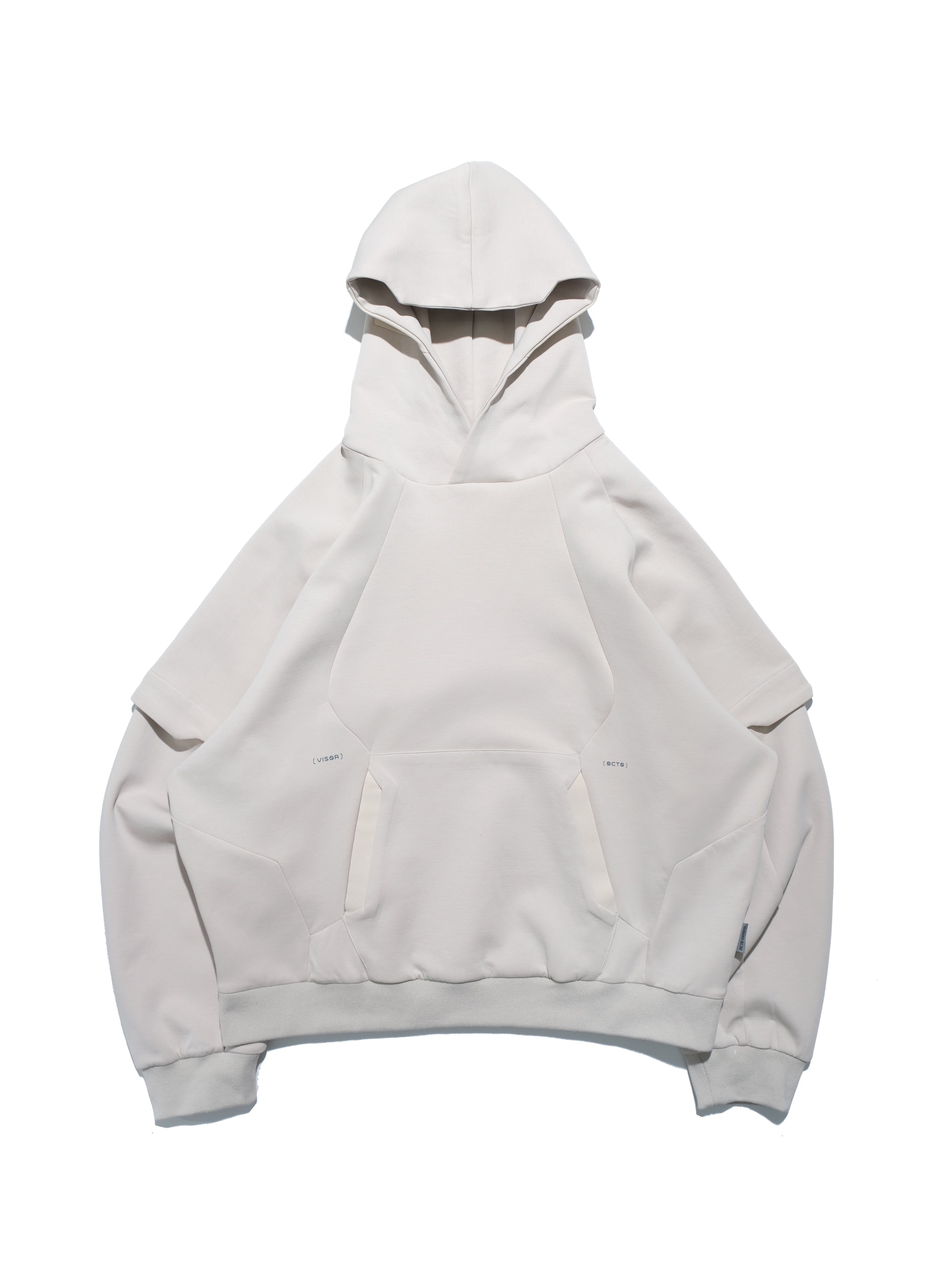S1/ A25-H-01 Visor Hoodie (Ivory)