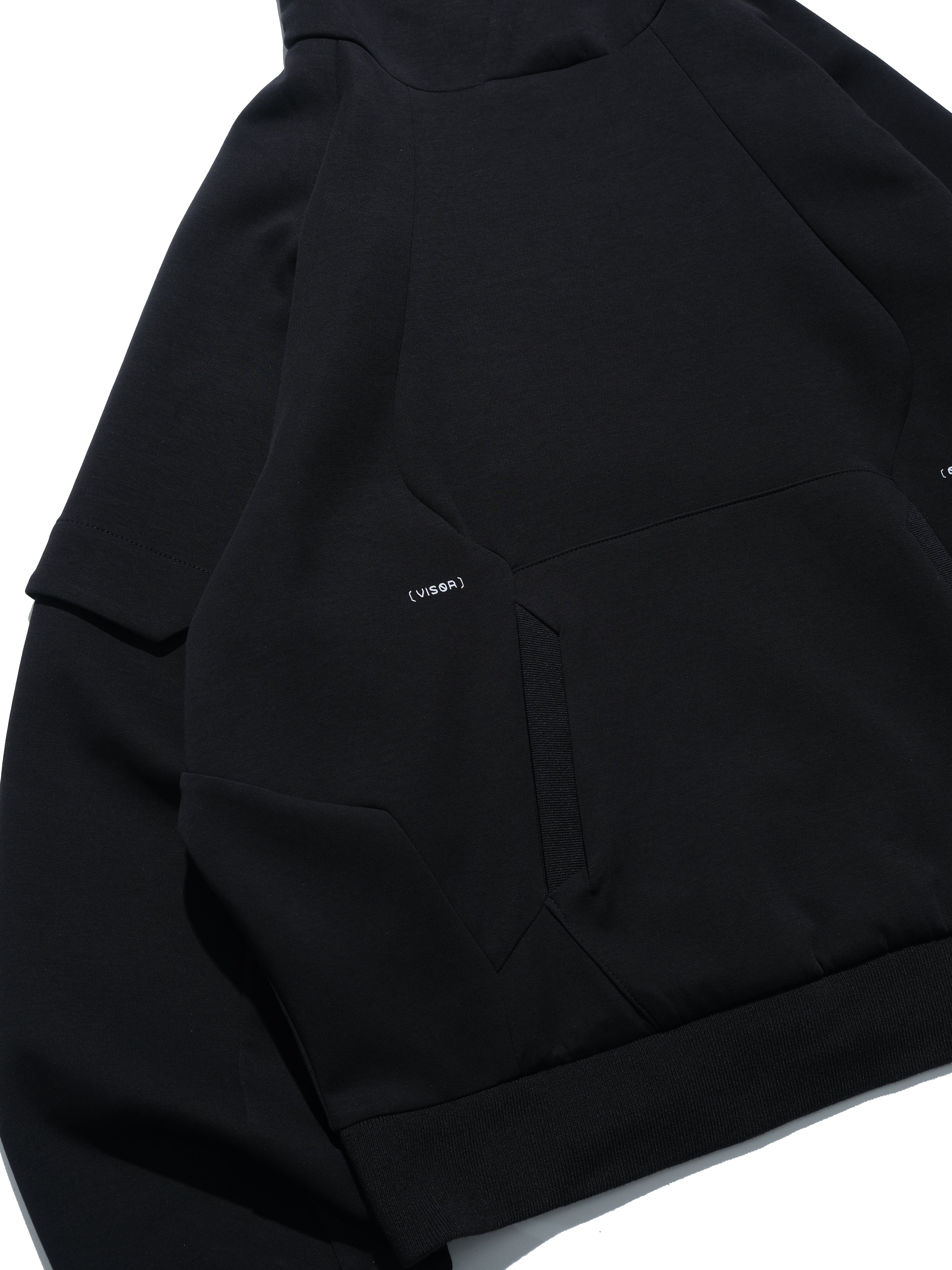 S1/ A25-H-01 Visor Hoodie (Black)