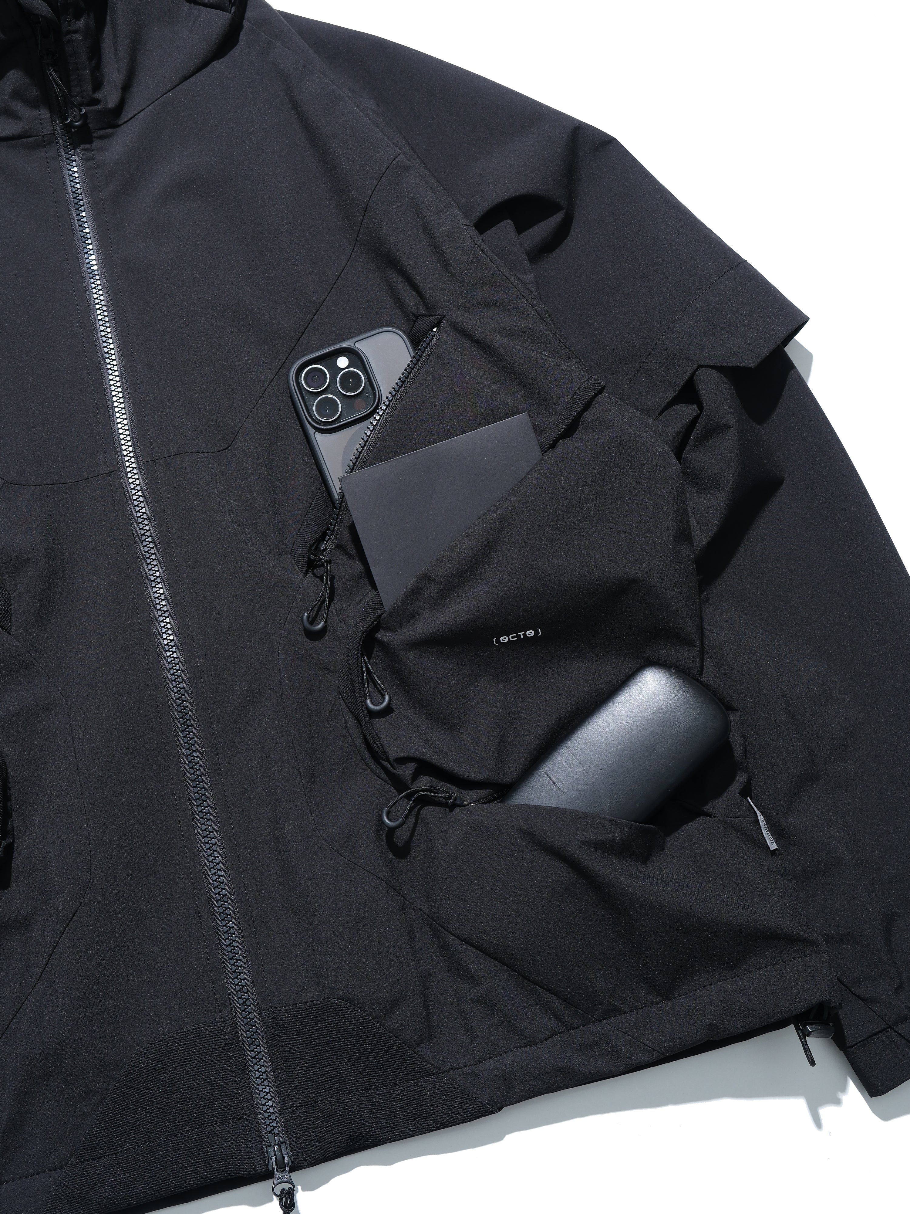 S1/ A25-J-01 Visor Shell Jacket (Black)