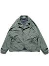 AW23 / 04 —J23-026  Oblique deformation Blazer (Pewter Green)