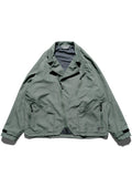 AW23 / 04 —J23-026  Oblique deformation Blazer (Pewter Green)