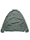 AW23 / 04 —J23-026  Oblique deformation Blazer (Pewter Green)