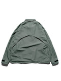 AW23 / 04 —J23-026  Oblique deformation Blazer (Pewter Green)