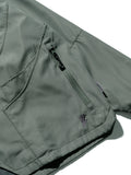 AW23 / 04 —J23-026  Oblique deformation Blazer (Pewter Green)