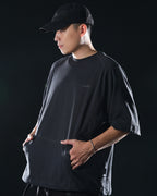 S25-OL-T Octo x Lonely.crocodile Silent Motion Graphic Tee (Black)