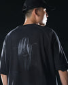 S25-OL-T Octo x Lonely.crocodile Silent Motion Graphic Tee (Black)