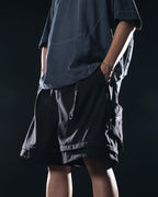 S25-OL-P Octo x Lonely.crocodile Dual Scale Detachable Pants (Black)
