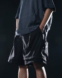 S25-OL-P Octo x Lonely.crocodile Dual Scale Detachable Pants (Black)