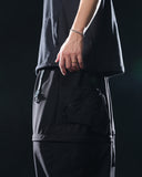 S25-OL-P Octo x Lonely.crocodile Dual Scale Detachable Pants (Black)