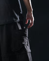 S25-OL-P Octo x Lonely.crocodile Dual Scale Detachable Pants (Black)