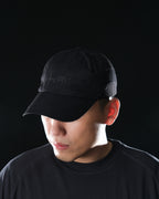 S25-OL-C Octo x Lonely.crocodile Scaled Curve Cap (Black)
