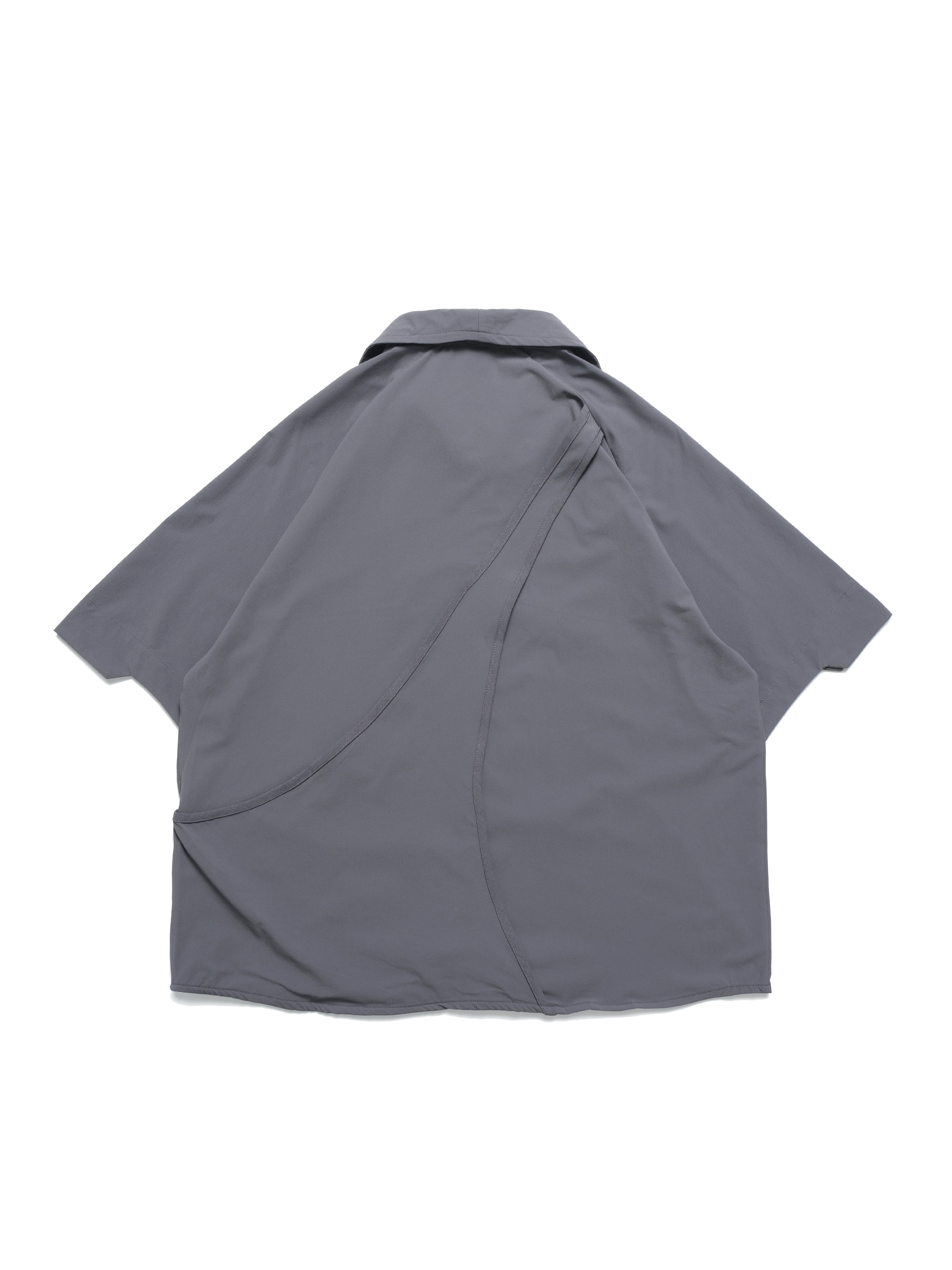 S3/ S25-O-02 Crossable Shirt (Grey)