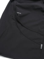 S3/ S25-O-02 Crossable Shirt (Black)