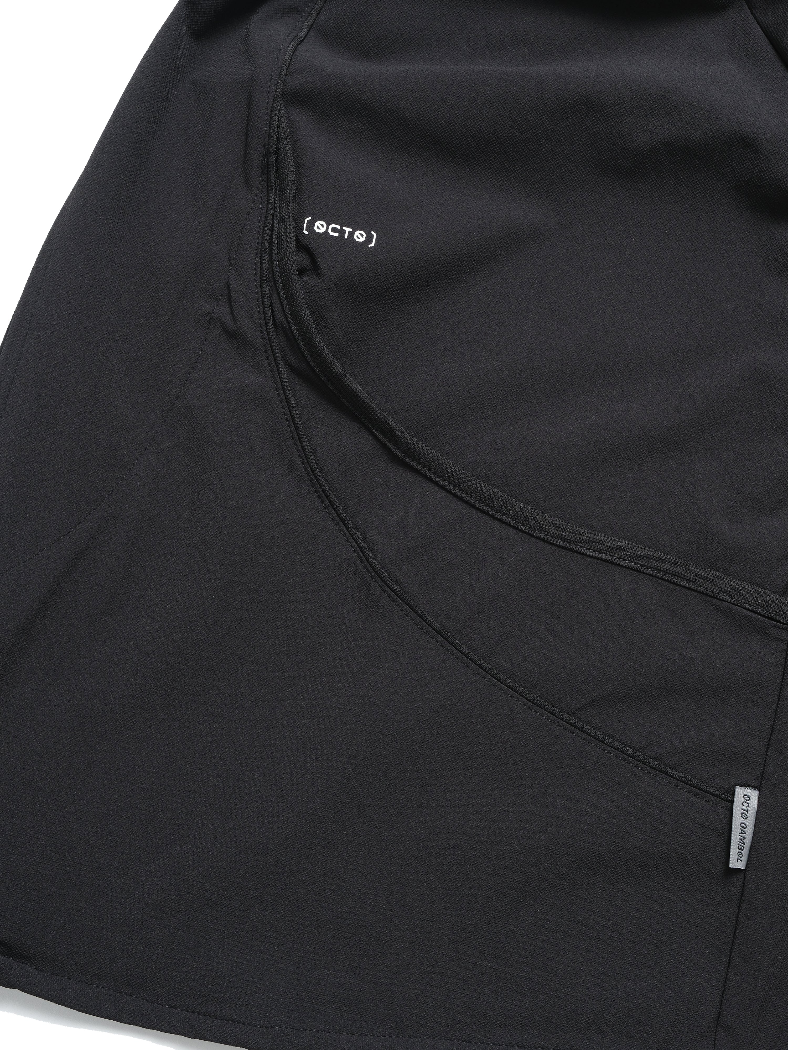 S3/ S25-O-02 Crossable Shirt (Black)