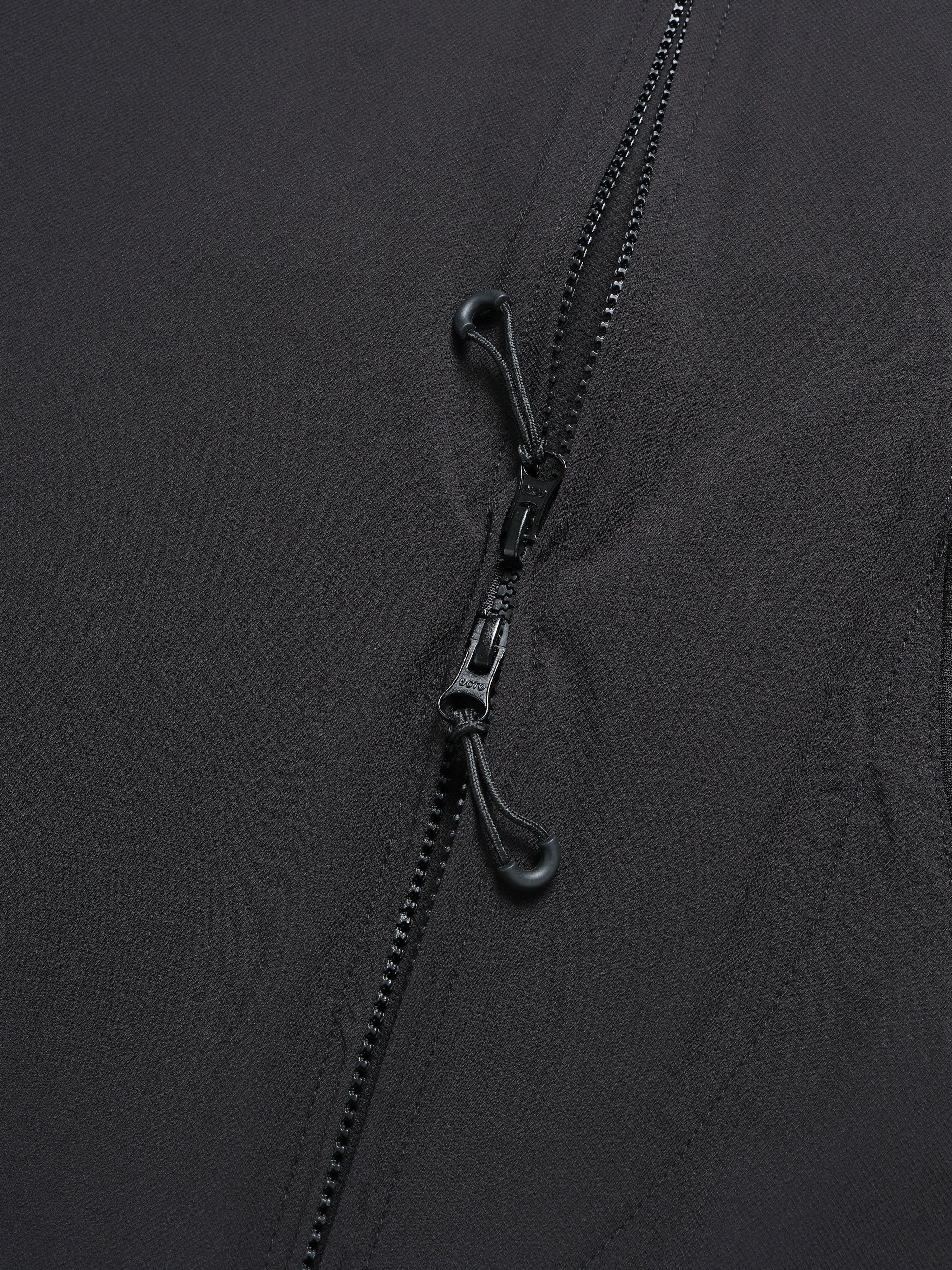 S3/ S25-O-02 Crossable Shirt (Black)
