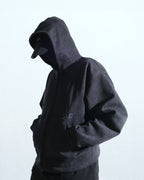 A25-OI-H OCTO X IONISM Strata Zip-up (Black)