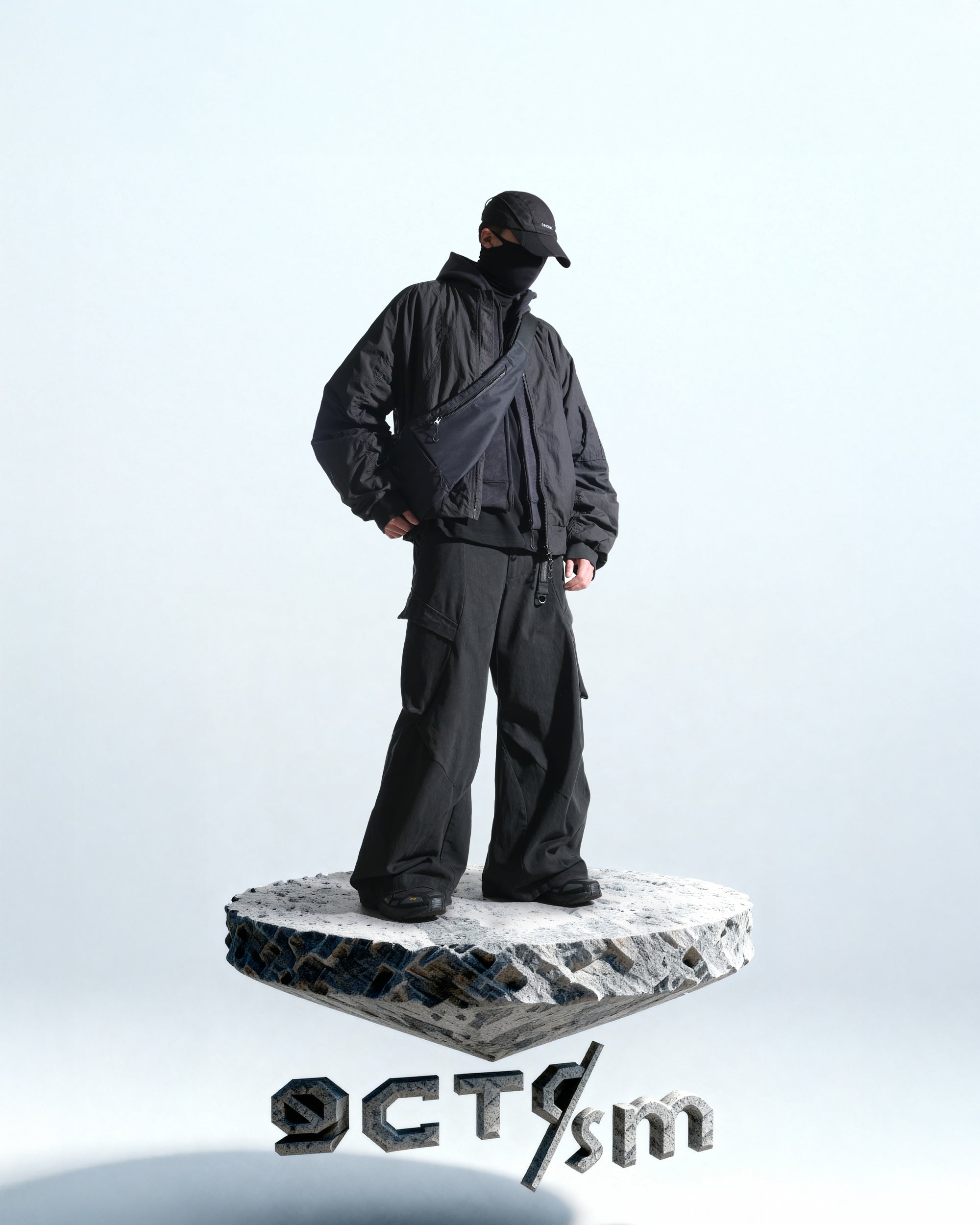 A25-OI-P OCTO X IONISM Strata Pants (Black)